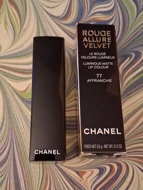 CHANEL Rouge Allure Velvet Matte Lipcolor In # 77 Affranchie